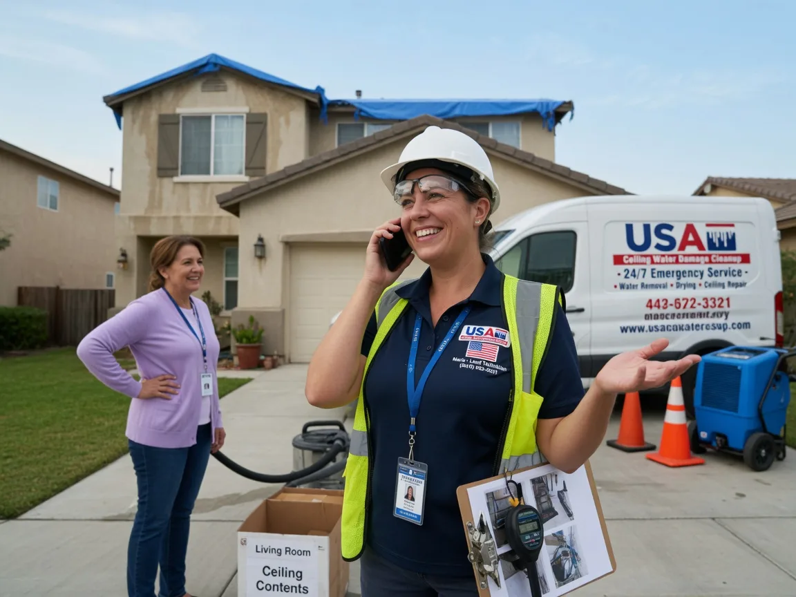 Ceiling Water Damage Restoration Tama, IA FAQs